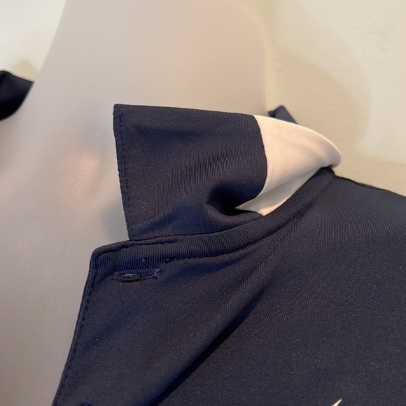 NWT Nike Golf Standard Fit Navy Blue Mens Short Polo Shirt Size XL - Picture 11 of 13